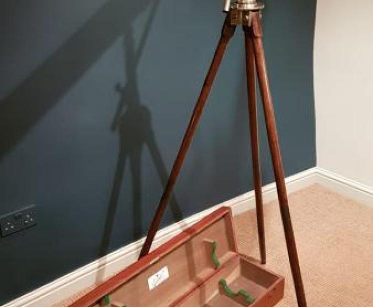 Victorian Telescope and Stand by Frank's, Manchester - Image 7