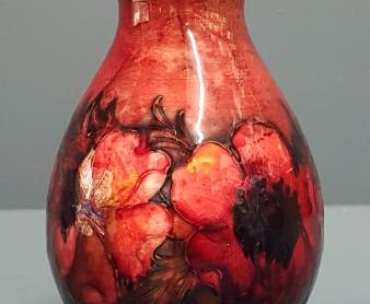 Moorcroft Anemone Flambe Vase - Image 3