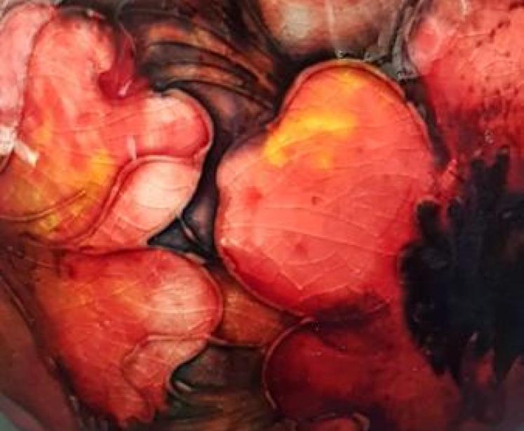 Moorcroft Anemone Flambe Vase - Image 5