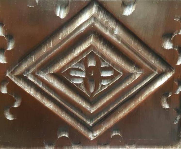 Charles II Oak Spice Cupboard - Image 6