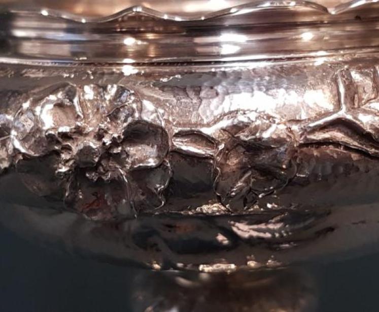 Superb Edwardian Period Cast Silver Centre Piece - Image 3