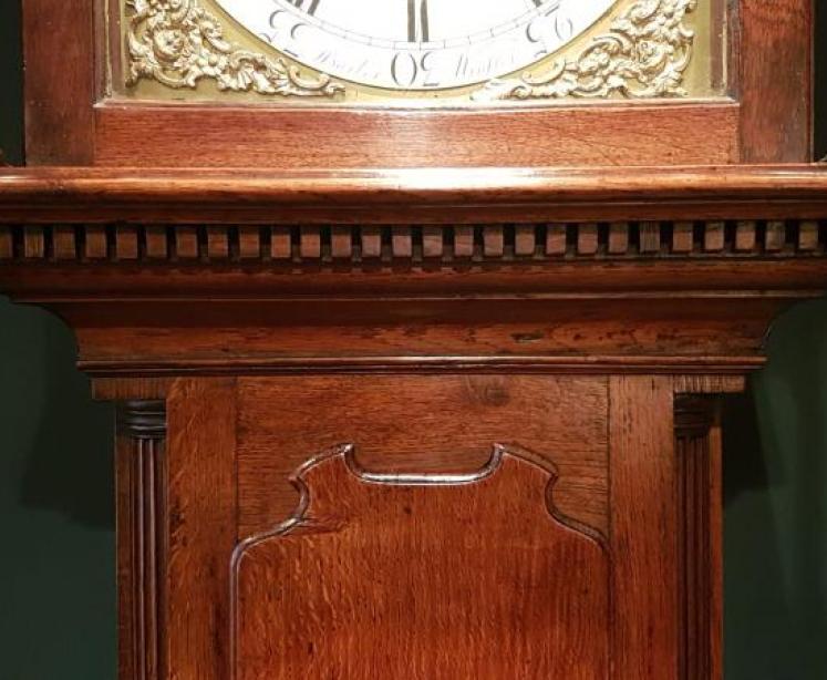 8 Day Jonas Barber Longcase Clock - Image 4