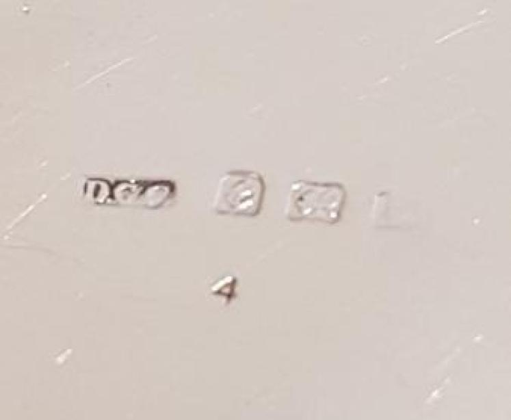 Edwardian Silver and Enamel Table Jar - Image 4