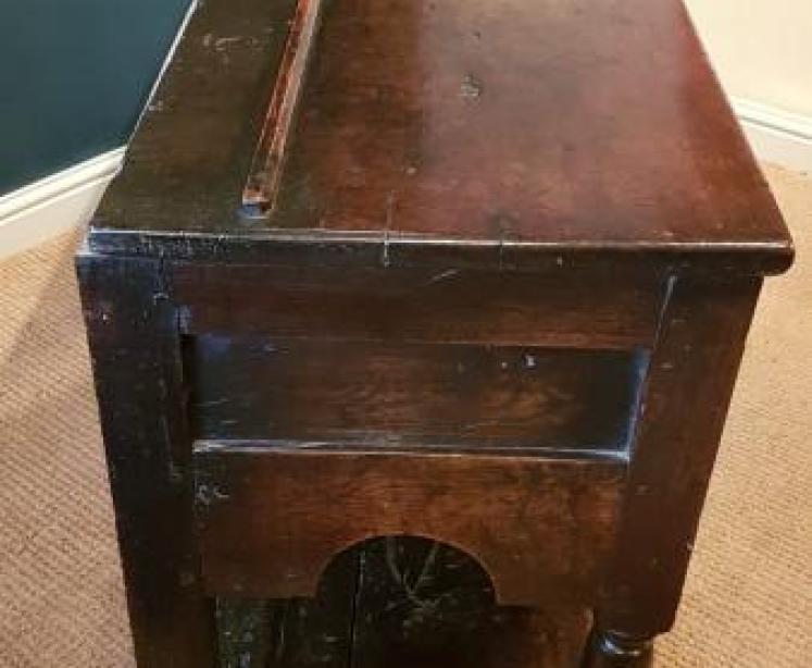 Outstanding George II Oak Open Pot Board Dresser - Image 6