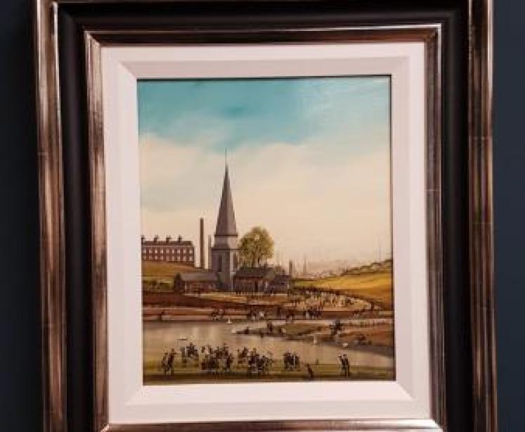 Original Oil on Board by Brian Shields - Image 1