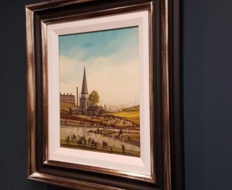 Original Oil on Board by Brian Shields - Image 2