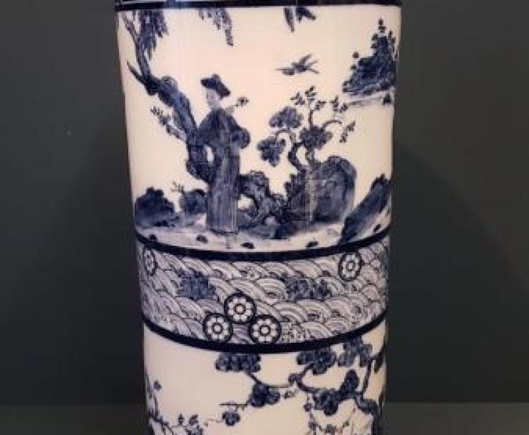 Mintons Blue and White Stick Stand - Image 1