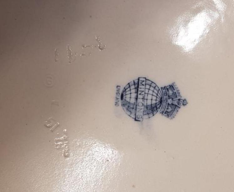 Mintons Blue and White Stick Stand - Image 6