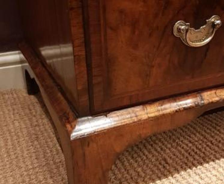 Superb George II Walnut Chest on Chest - Image 5