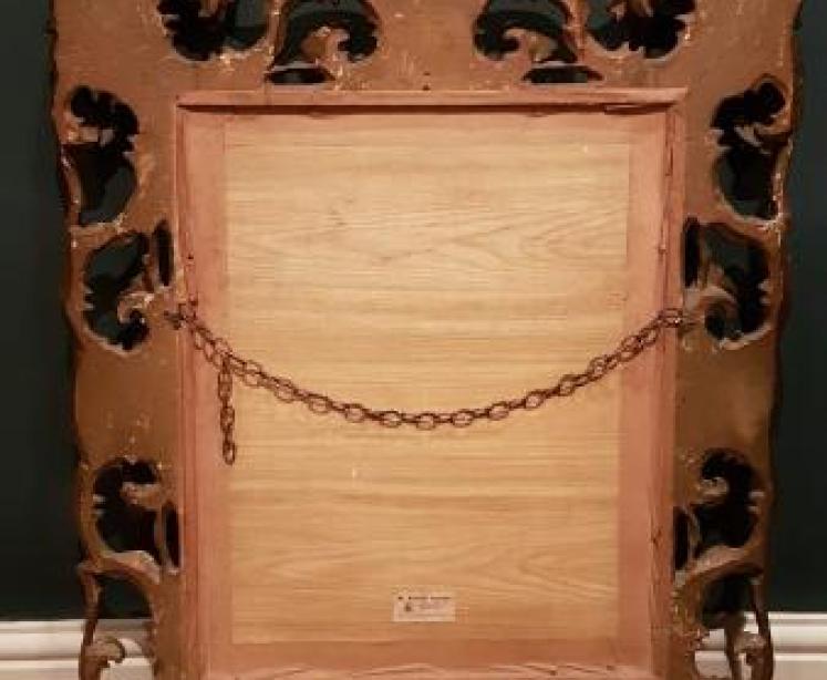 Late Victorian Timber Gilt Mirror - Image 6