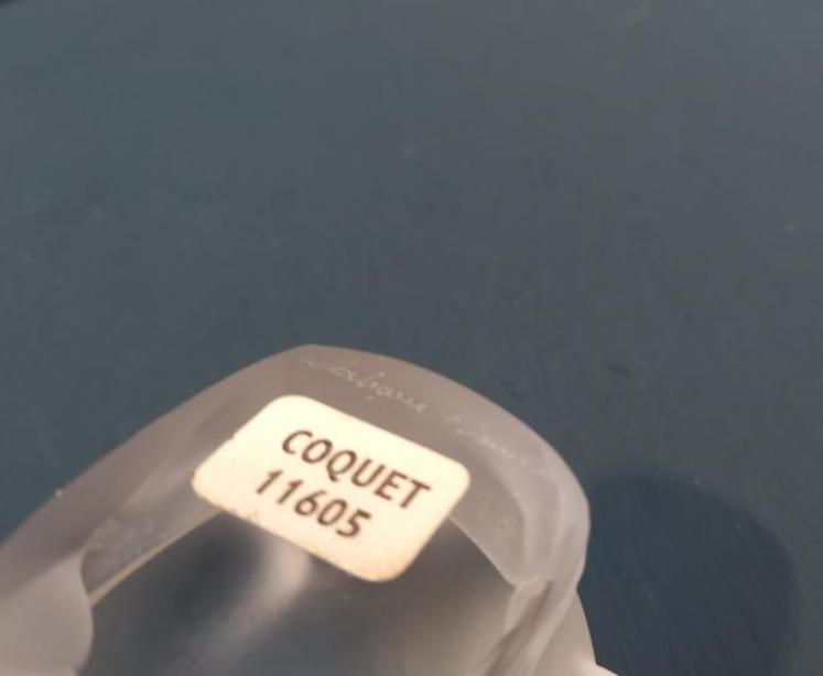 Lalique Opalescent Preening Bird - Image 5