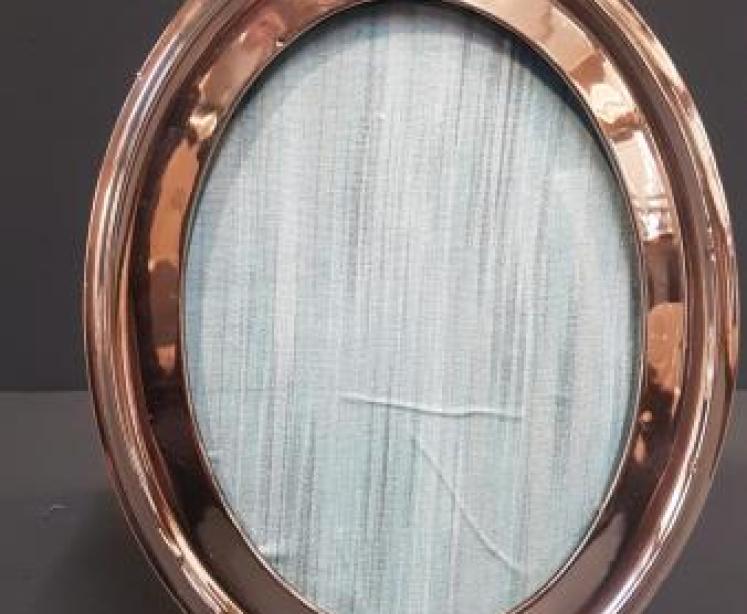 Edwardian Oval Silver Photo Frame - Image 6