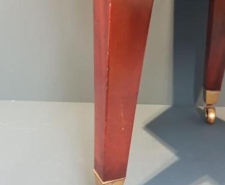 George III Mahogany Brass Bound Cellarette - Image 6