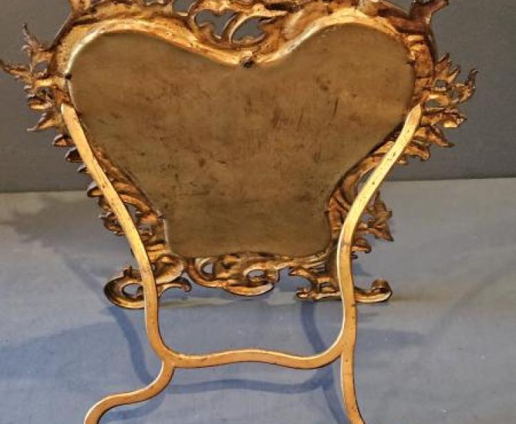 Superb Victorian Gilt Table Mirror - Image 5