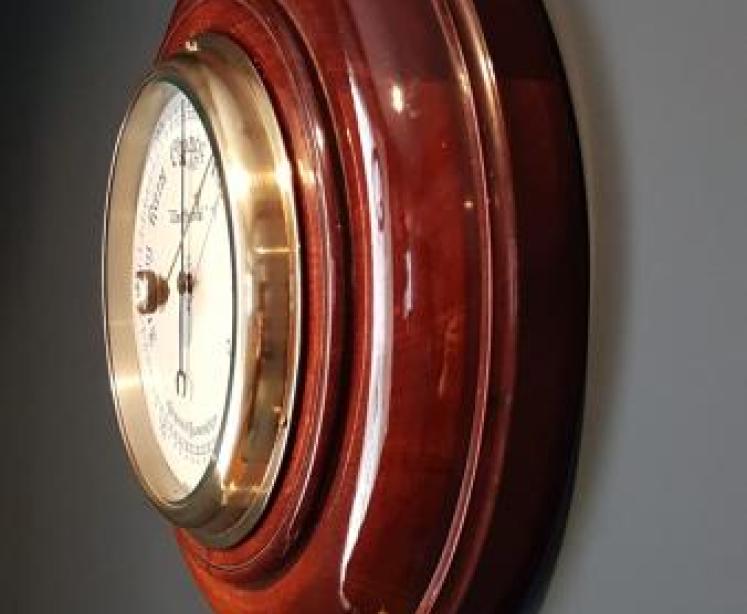 Victorian Short & Mason 'Weathertel' Barometer - Image 4