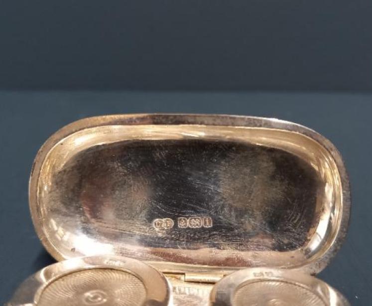 Edwardian Silver Double Sovereign Case - Image 4