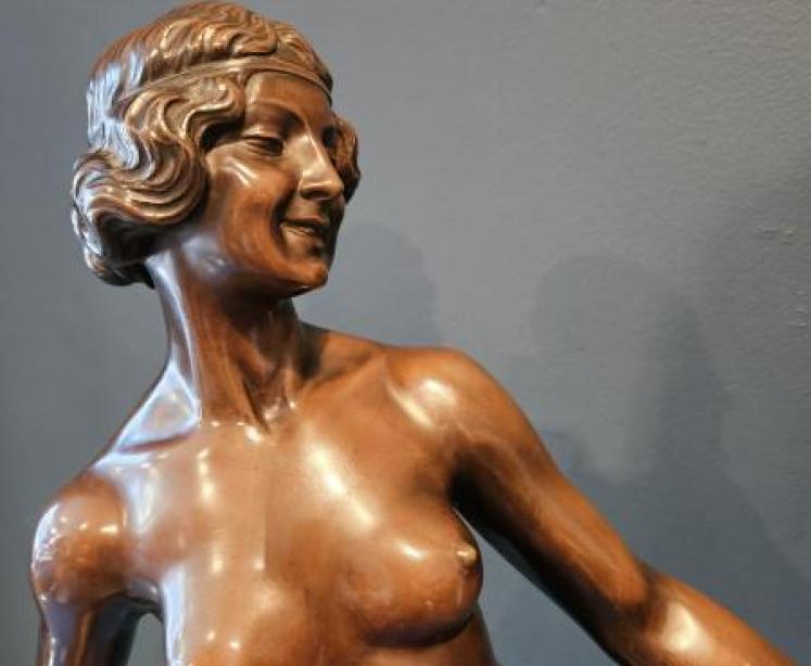 1920`s Bronze By Bruno Zach - Image 6