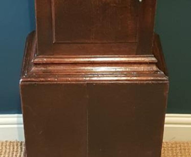 Superb George II Oak Longcase Clock - Image 5