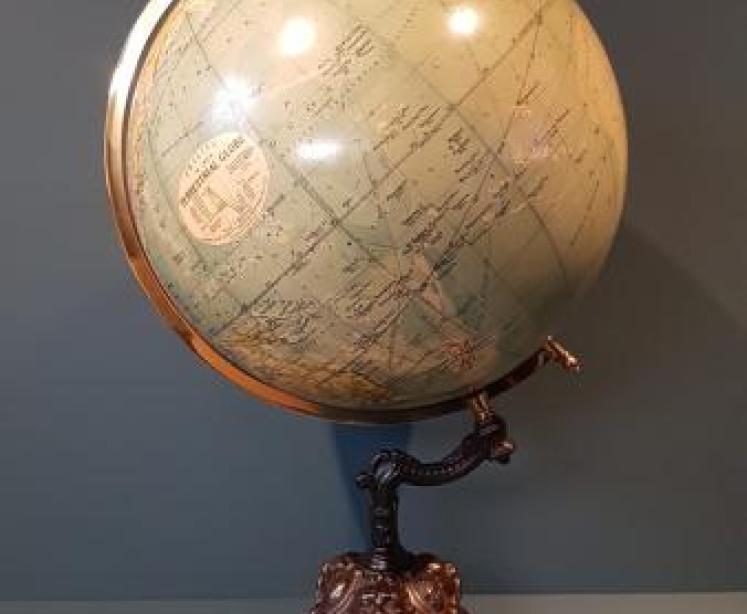 Outstanding Philips 14" Gesso Terrestrial Globe - Image 6