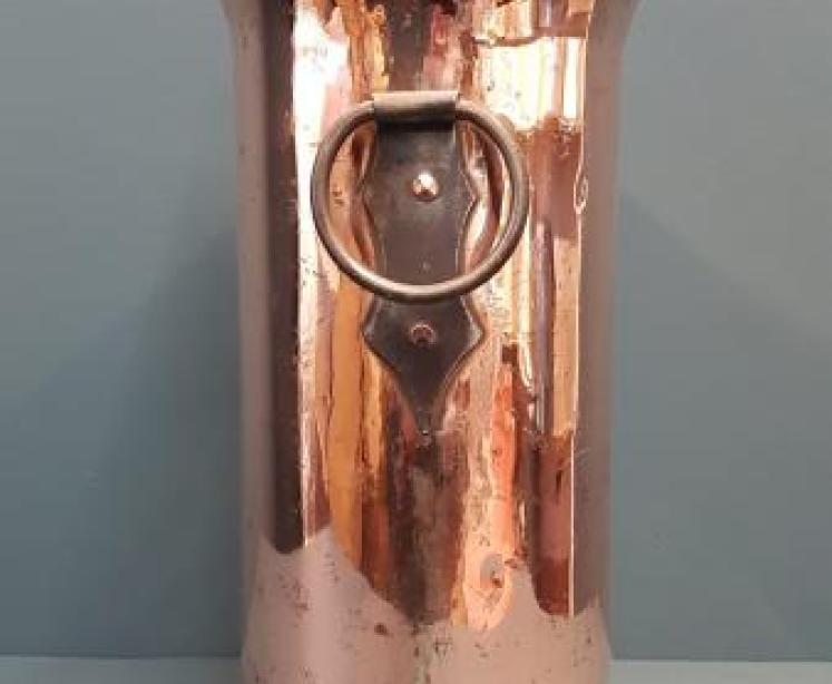 Copper Arts and Crafts Stick Stand - Image 5