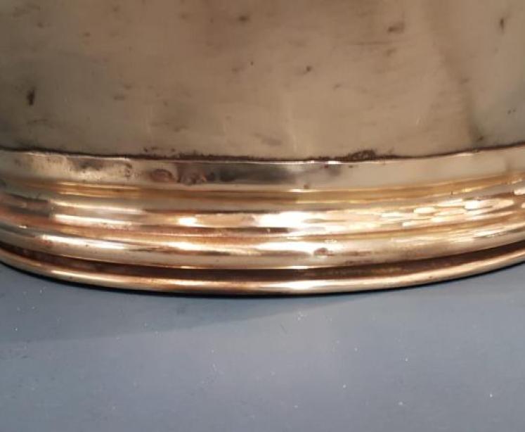 Large Victorian Brass Planter - Image 5