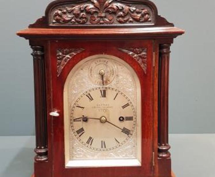 Victorian Double Fusee Bracket Clock - Image 1