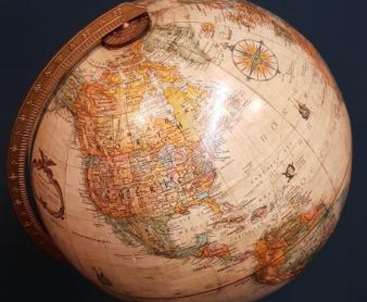 1950's Floor Standing Library Globe - Image 7