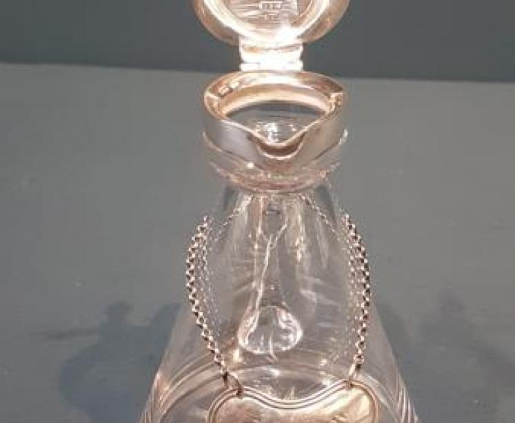 Hukin & Heath Silver Mounted Port Noggin - Image 3