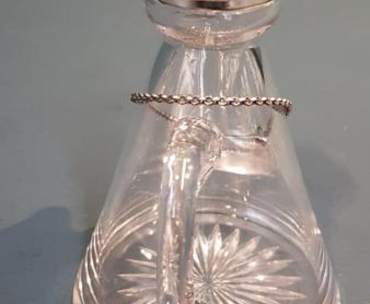 Hukin & Heath Silver Mounted Port Noggin - Image 4