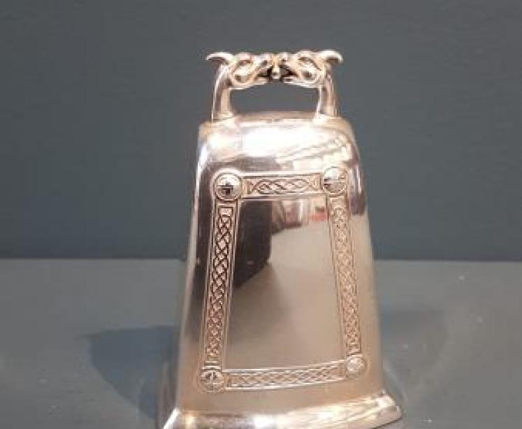 Scottish Silver Cow Bell - Image 1