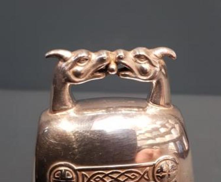 Scottish Silver Cow Bell - Image 6