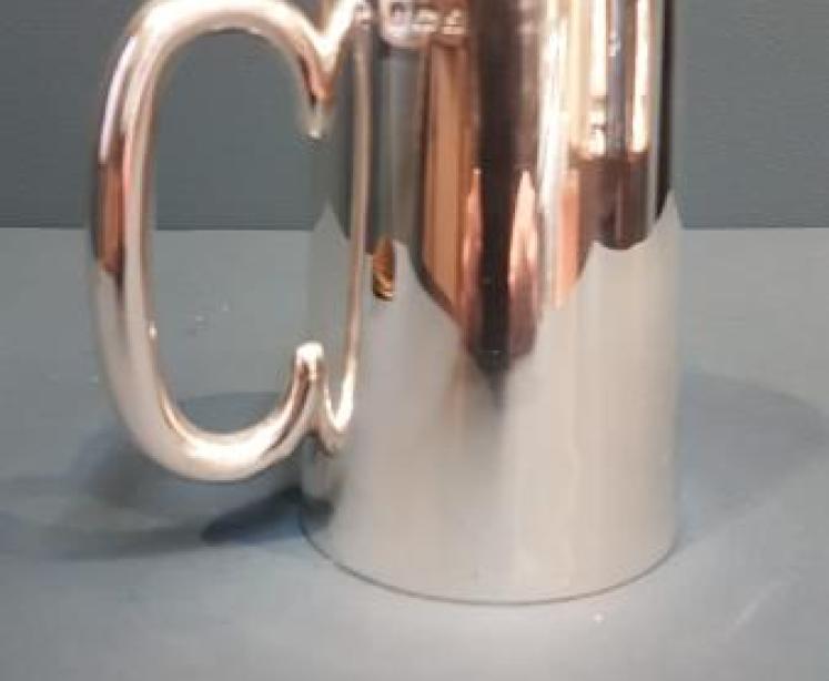 Silver Pint Tankard - Image 1