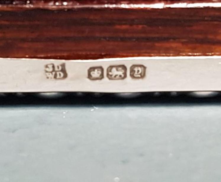 George V Silver Photo Frame - Image 3