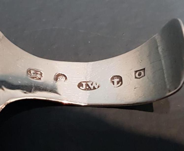 George III Silver Caddy Spoon - Image 6