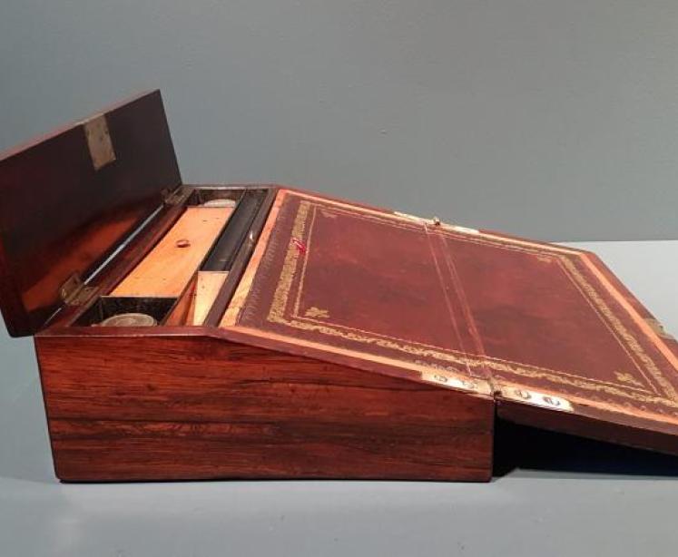 Regency Rosewood Writing Slope - Image 4