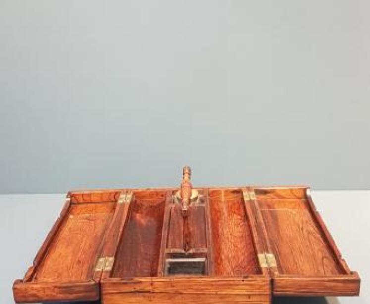 Regency Rosewood Pen and Ink Box - Image 7