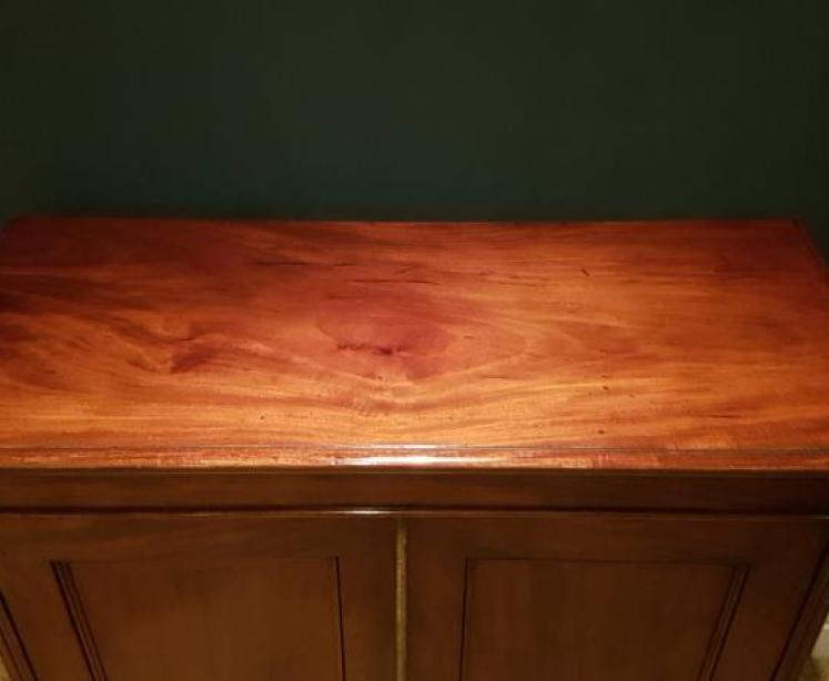 Regency Mahogany Gillow Style Bookcase - Image 2