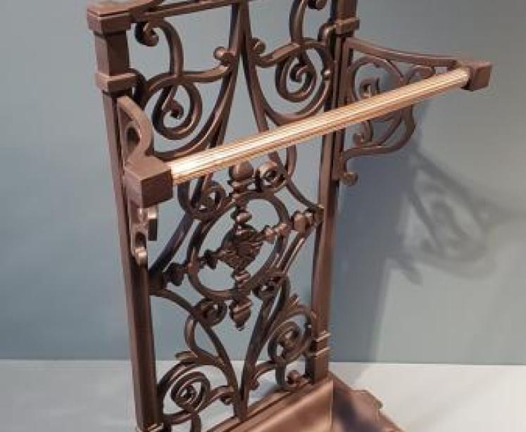 Superb Quality Victorian Cast Iron Stick Stand - Image 3