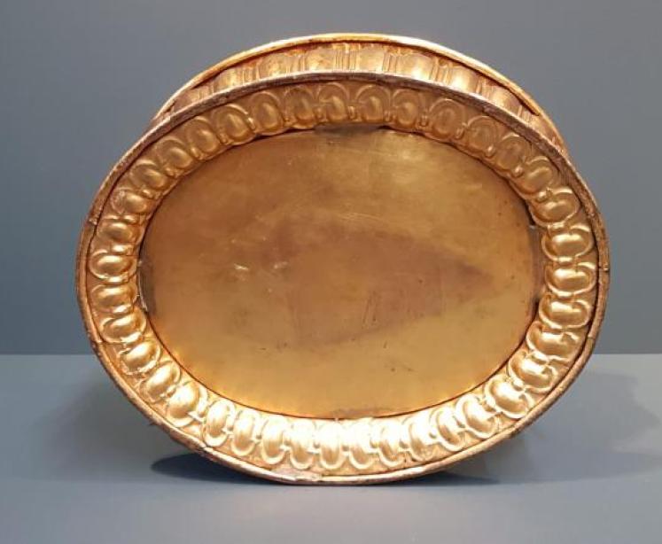 George III Gilt Brass Wine Cooler or Planter - Image 4