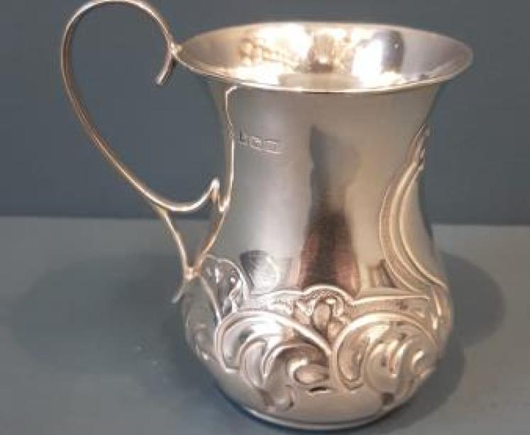 Edwardian Silver Mug  - Image 1