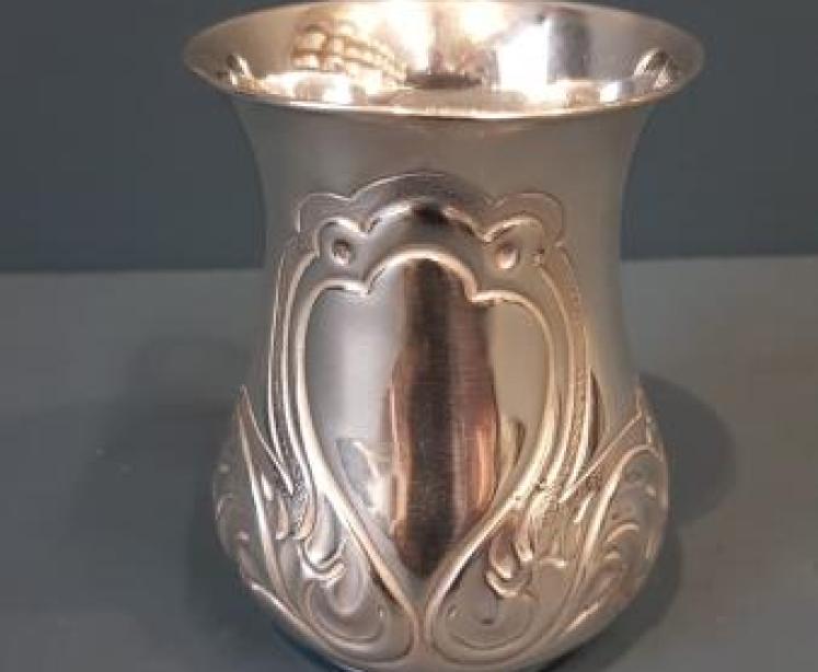 Edwardian Silver Mug  - Image 5
