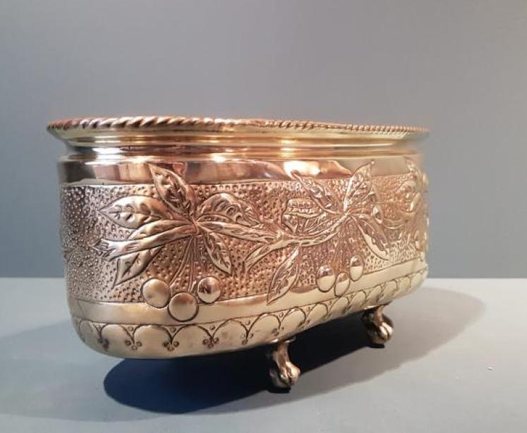 Victorian Brass Plant Trough  - Image 2