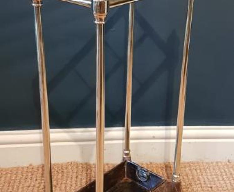Victorian Brass and Cast Iron Stick Stand - Image 5