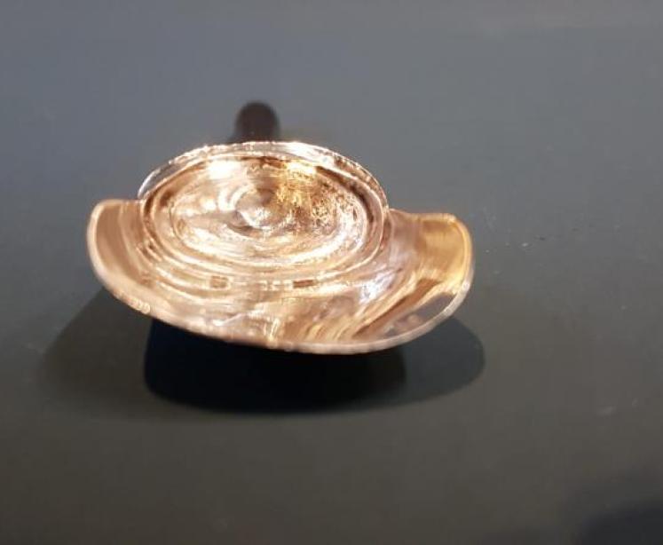 George III Silver Tea Scoop  - Image 5
