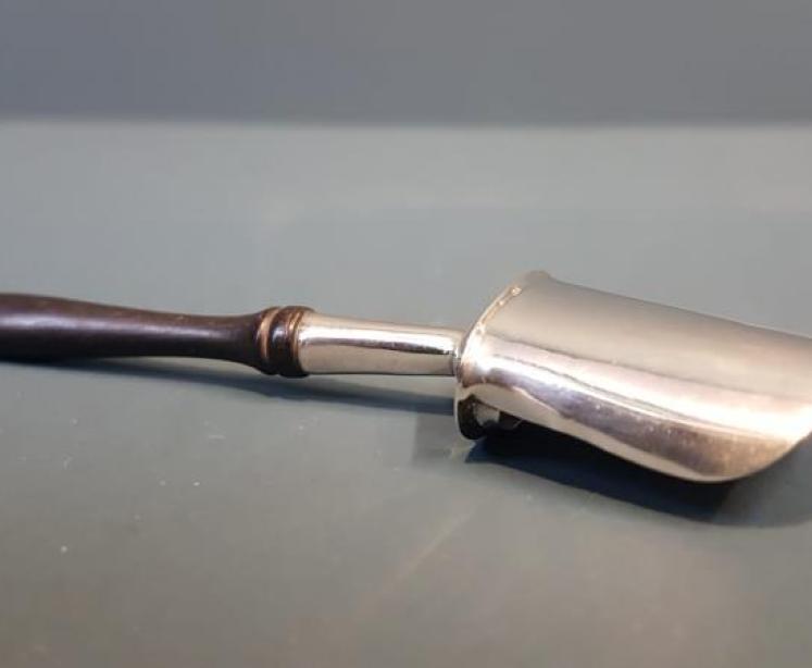 George III Silver Tea Scoop  - Image 6