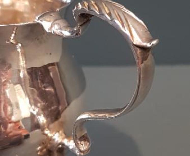 George III Silver Cream Jug - Image 2