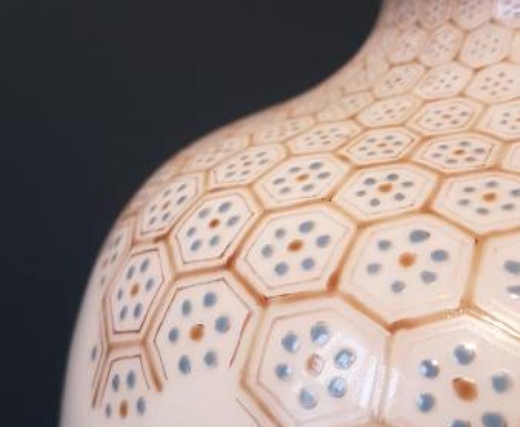 Edwardian Oriental Vase Lamp - Image 2