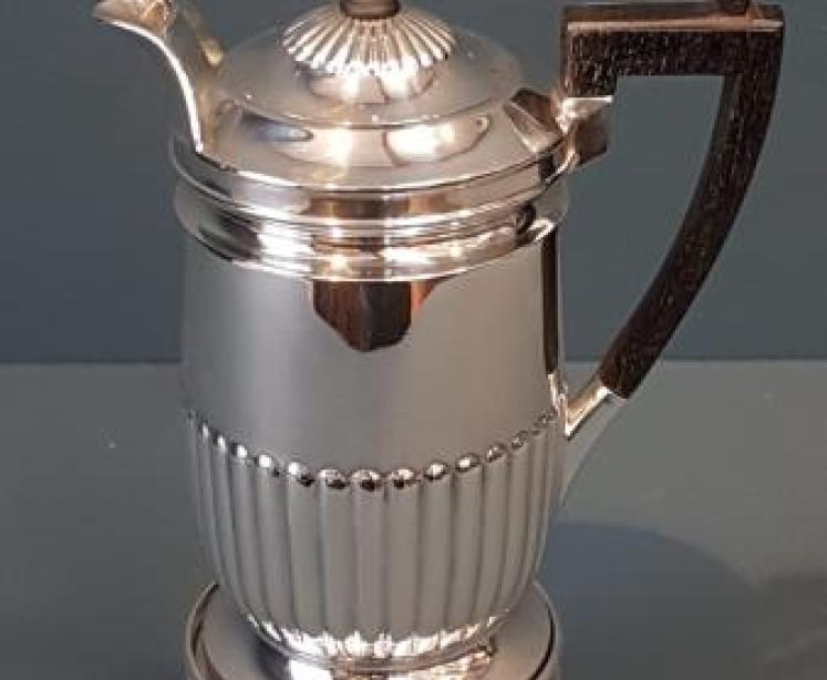 Victorian Solid Silver Biggin - Image 4