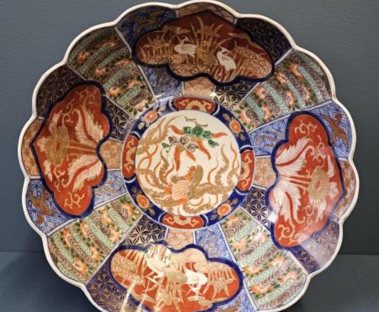Victorian 12" Imari Bowl - Image 3
