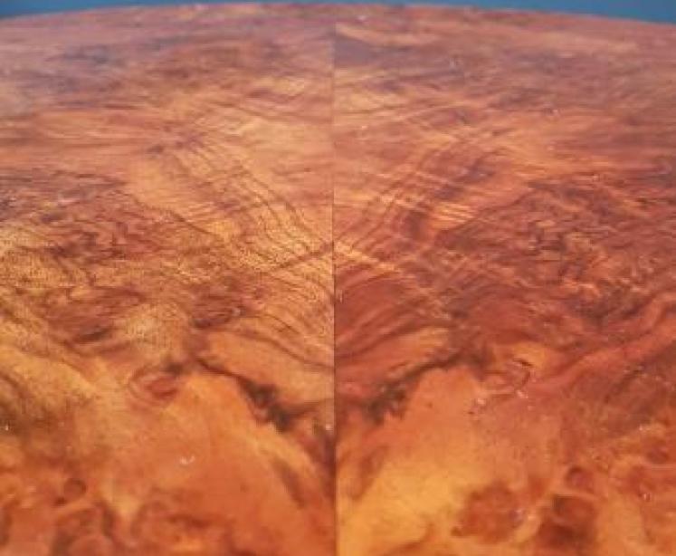 Fine Victorian Burr Walnut Lamp Table  - Image 6